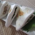 miyuki12's cooksnap of when they made お肉とチーズではんぺんサンド２種.