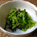 NAGANO久留米's cooksnap of when they made 春菊の胡麻和え.
