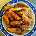 nao717416's cooksnap of when they made ☆大人気☆　　　若鶏手羽中の甘から揚げ.