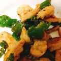 金ちゃん。's cooksnap of when they made 簡単！ピーマンと鶏肉の塩麹炒め.