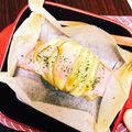 juennyuu's cooksnap of when they made 材料３つ！じゃがいものベーコンチーズ挟み.