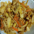 ぷ～たの料理練習帳's cooksnap of when they made 筍と大根の胡麻きんぴら.