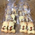 なってぃ's cooksnap of when they made ナッツ2個だっこくまさんクッキー.