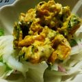 まぶたん's cooksnap of when they made ＊簡単！かぼちゃサラダ＊.