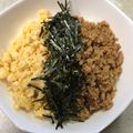 ☆smile　胡桃☆'s cooksnap of when they made 子供が大好き☆三色丼♪.