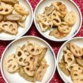 ふたごゆき's cooksnap of when they made 新ごぼうとレンコンのペペロンチーノ風炒め.