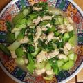 Jeria's cooksnap of when they made 鶏肉とチンゲンサイの塩炒め.