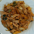 ビビとさっちん's cooksnap of when they made お弁当にも！豚肉とさつま芋のキムチ炒め☆.