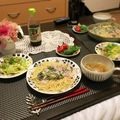 NanaTr's cooksnap of when they made お浸しリメイク☆ほうれん草クリームパスタ.