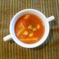 ひれまま's cooksnap of when they made レンジで2分☆マカロニと豆のトマトスープ.