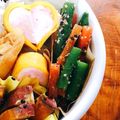ぽんぱどうる's cooksnap of when they made インゲンと人参の黒ゴマ味噌和え.