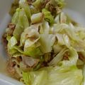 まめ小町's cooksnap of when they made レンジで簡単！ツナキャベツの白だし蒸し.