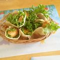 komutatata's cooksnap of when they made 我が家のハムとサラダ菜のサンドイッチ.