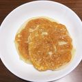 エリ林檎's cooksnap of when they made 小麦粉で！直焼きチーズのパンケーキ.