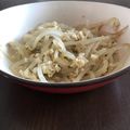 すい's cooksnap of when they made 麺つゆで簡単！もやしの炒り豆腐.