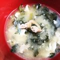 まいとmight's cooksnap of when they made 春菊のみそ汁.