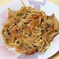 ☆コレット★'s cooksnap of when they made 簡単☆焼きうどん.