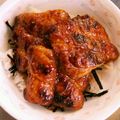 ぐでまる。's cooksnap of when they made 竹輪でなんちゃってうなぎ蒲焼＆おにぎり.