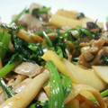 sa1201's cooksnap of when they made タケノコとセリのごま油炒め.