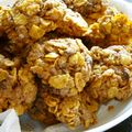 しろくまナッツ's cooksnap of when they made コーンフレークでザックザクチョコクッキー.