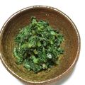 ともちゃんと３匹の猫's cooksnap of when they made 母の味☆春菊の胡麻和え.