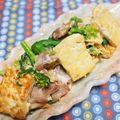 バカリャウ's cooksnap of when they made 菜の花チャンプル.