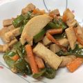 ぶーこ５５'s cooksnap of when they made 高野豆腐のホイコーロー風簡単野菜炒め.