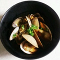 お母さんはおこり虫's cooksnap of when they made あさりの赤だし.