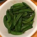 jiso37's cooksnap of when they made スナップエンドウのガーリックバター炒め.