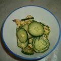 あきこさん's cooksnap of when they made 梅味の炒り卵と☆胡瓜の簡単酢の物♪♪.