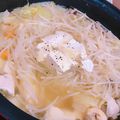 まこっち★'s cooksnap of when they made 豚肉と白菜のカマンベールチーズ鍋.