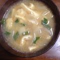 ちゃぎー's cooksnap of when they made 玉ねぎと薄揚げの優しい味のお味噌汁.