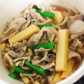 sarukichi3's cooksnap of when they made たけのこと豚肉の煮物.