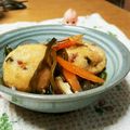 pafepapa's cooksnap of when they made ★懐かしい切り昆布の煮物★がんも入り.