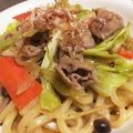 おんタソ。's cooksnap of when they made 簡単♪キャベツたっぷり焼きうどん.