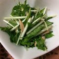 ちょびすこ's cooksnap of when they made 超簡単・水菜とツナのサラダ.