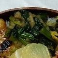 あくあ☆ぶるー's cooksnap of when they made 天かす入りのトロトロ小松菜煮びたし.