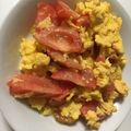 クックI54OQO☆'s cooksnap of when they made かんたん！トマトの卵炒め（西紅柿炒蛋）.