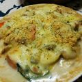 ☆あいたん's cooksnap of when they made 簡単！豆腐でヘルシー！和風グラタン☆.