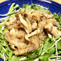 giamo0310's cooksnap of when they made しょうがたっぷり 豚肉のみぞれ煮.