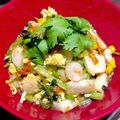 Cook★Robin's cooksnap of when they made 海老とトマトのエスニック風スクランブルエッグo(=^○^=)o.