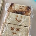 リーコッコー's cooksnap of when they made キャラ弁♪お手軽卵サンド.