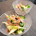 キッチンまさ's cooksnap of when they made 生桜えびときゅうりのナムル.
