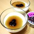 ゆうジュニア's cooksnap of when they made 黒豆入りミルクゼリー.