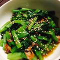 ⅹれんれんⅹ's cooksnap of when they made 3分★缶詰利用【小松菜の赤貝和え】♪.