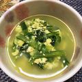 クックIKDMZ5☆'s cooksnap of when they made 小松菜と卵の鶏がらスープ.