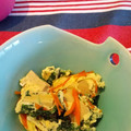 ４階の黒猫's cooksnap of when they made 高野豆腐と人参と小松菜の簡単卵とじ♪.