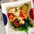 yesmama's cooksnap of when they made アボカド、トマトと豆腐の白和え風サラダ.