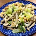 YUKIKI☆'s cooksnap of when they made ツナとしめじのセロリチャンプルー.