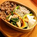2michi's cooksnap of when they made ピーマンとかまぼこの胡麻和え.